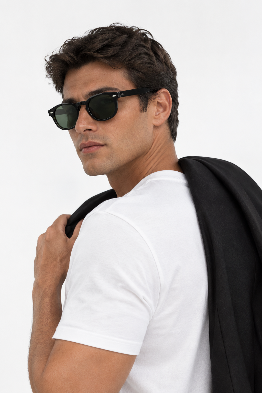 Óculos Masculino - Preto Corvo