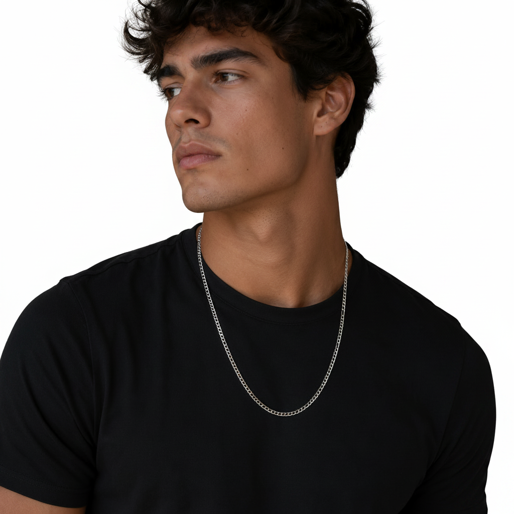 Men’s Silver Chain Necklace