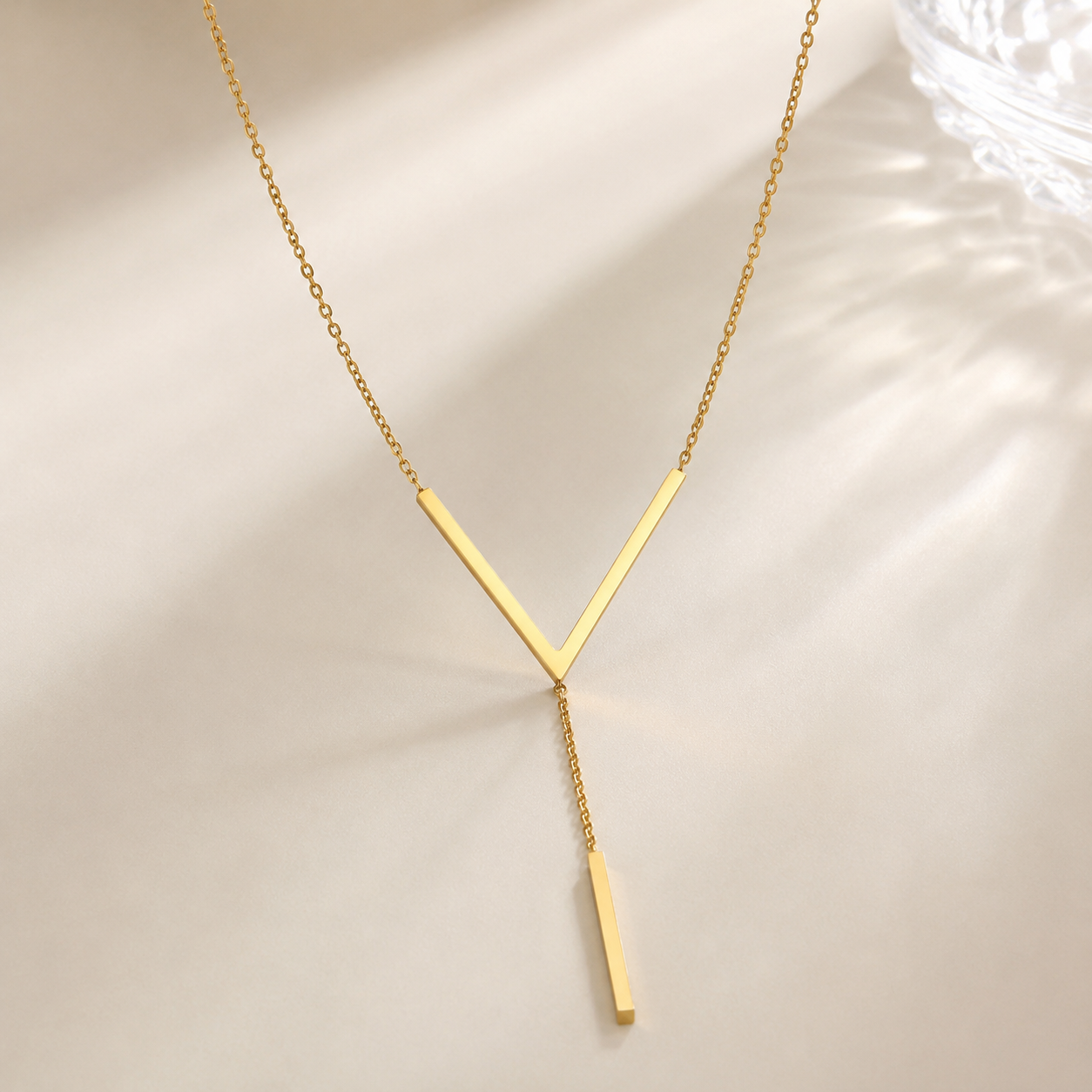 Women's Gold Necklace Aveline