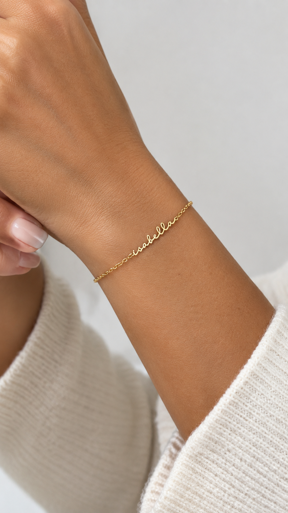 Pulseira com Nome  –  Personalizada e Versátil